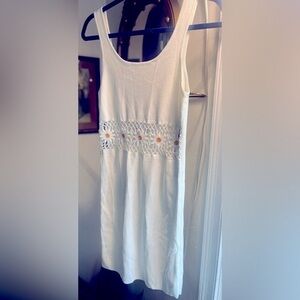 NWT Forever 21 white mini dress, size Large